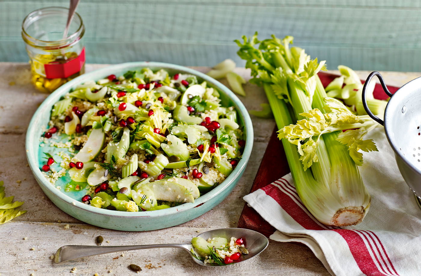 Herby celery salad