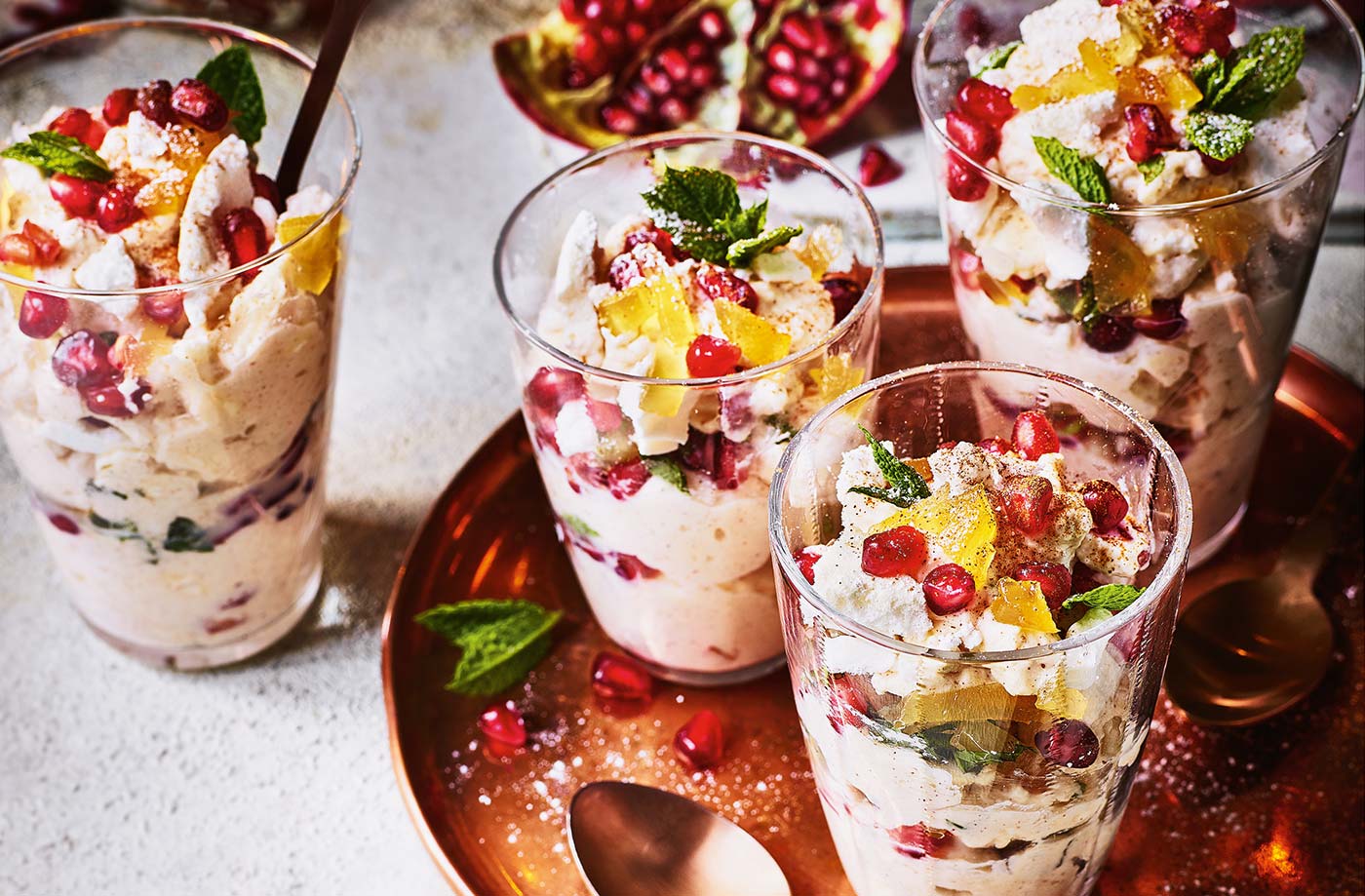 Pomegranate mess pots