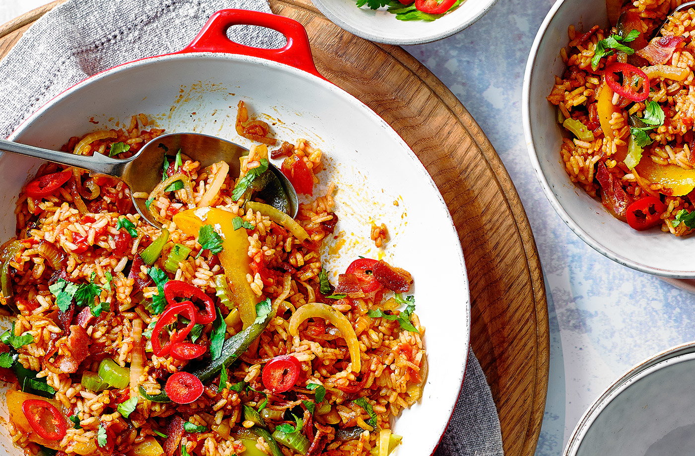 One-pan Mexican-style spiced rice