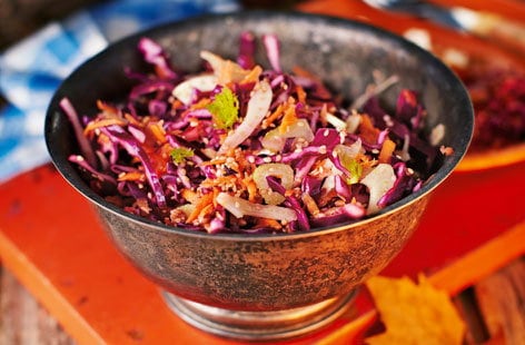 Image of "Sweet cabbage slaw with ginger and sesame"