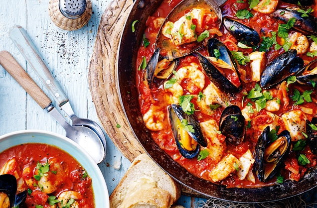 Seafood stew