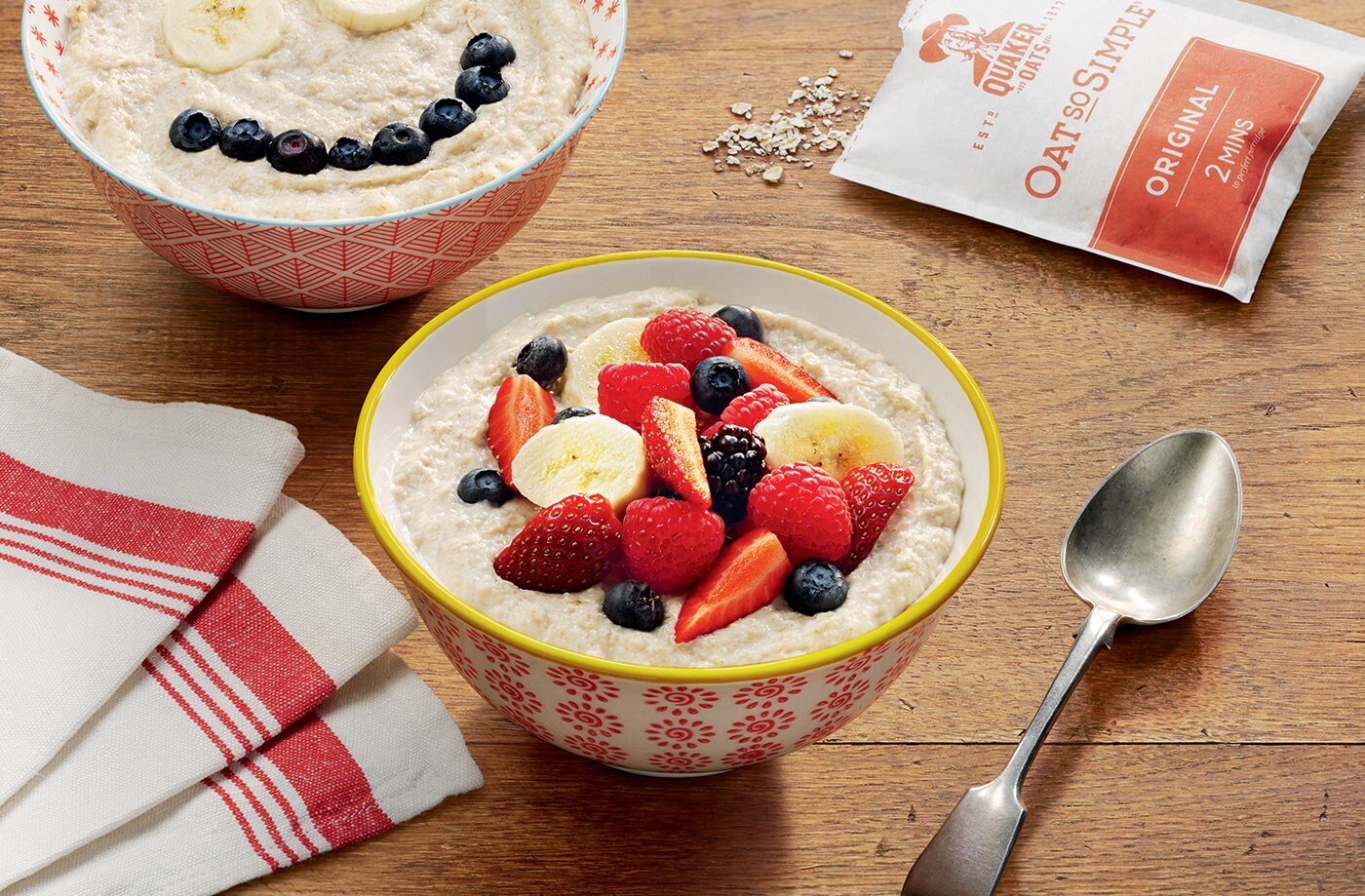 Robyn's 'successful' school run porridge