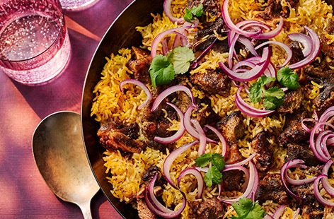 Image of "Oven-baked biryani "