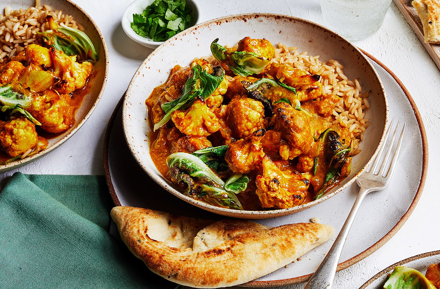 Cheat's cauliflower korma