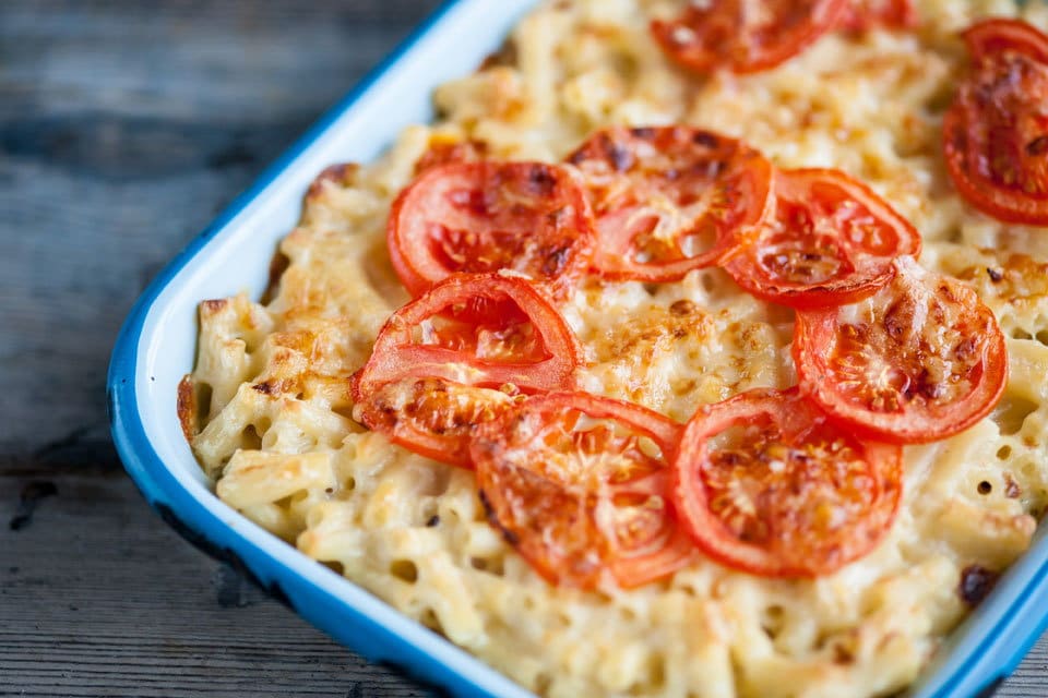 Image of "Marcello Tully’s fresh tomato mac'n'cheese"