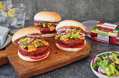 Image of "Meat-free burgers"