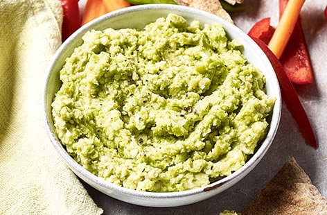 Image of "Pea and butter bean dip"