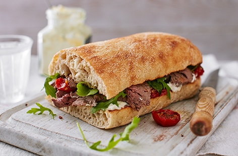 Image of "Ultimate leftover beef sandwiches"