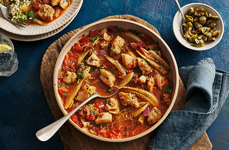 Image of "Spiced fish and fennel tagine"