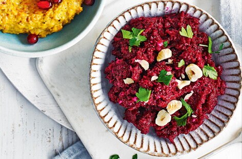 Image of "Beetroot, cumin and feta dip"