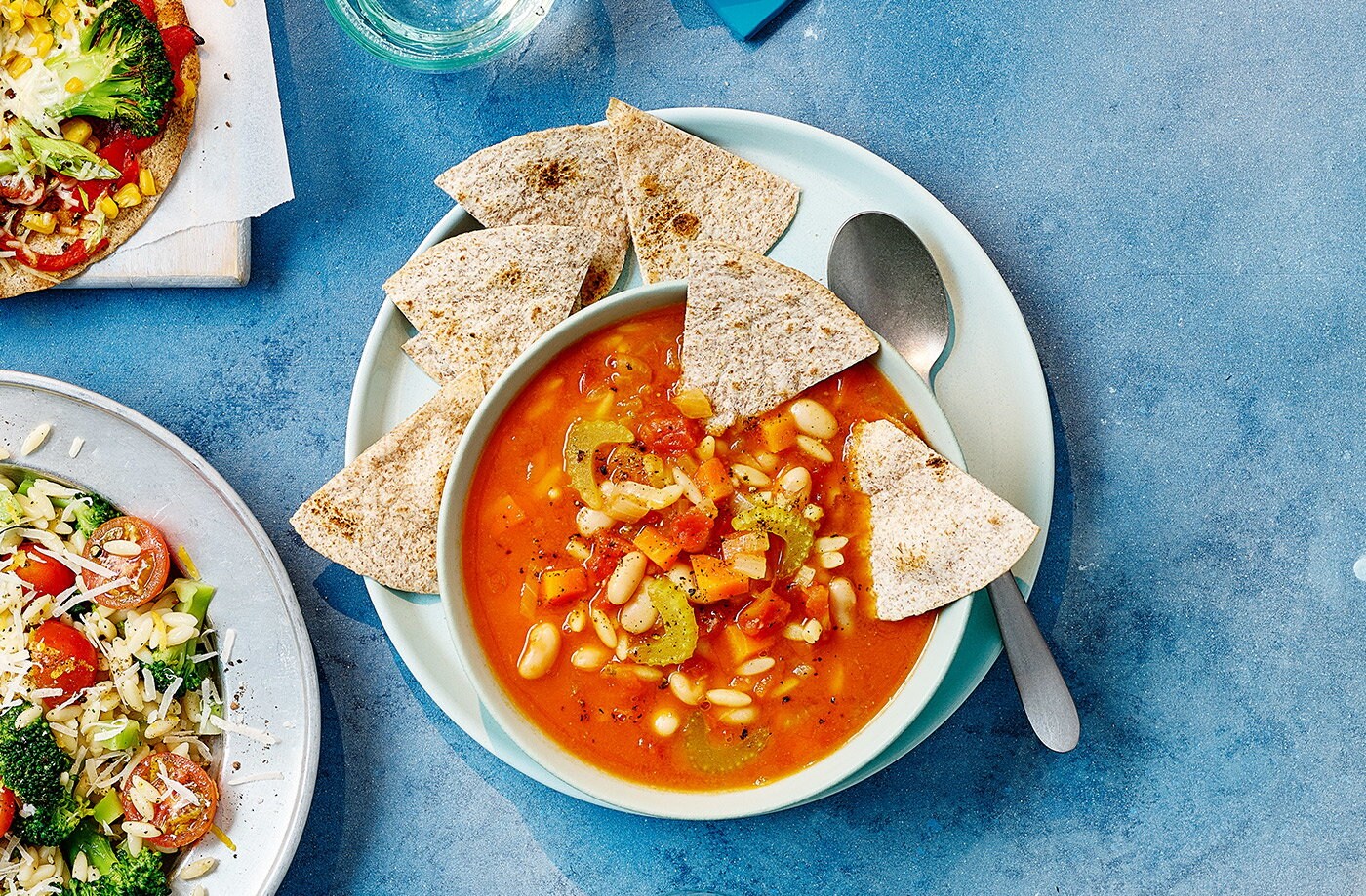 Vegetable bean soup