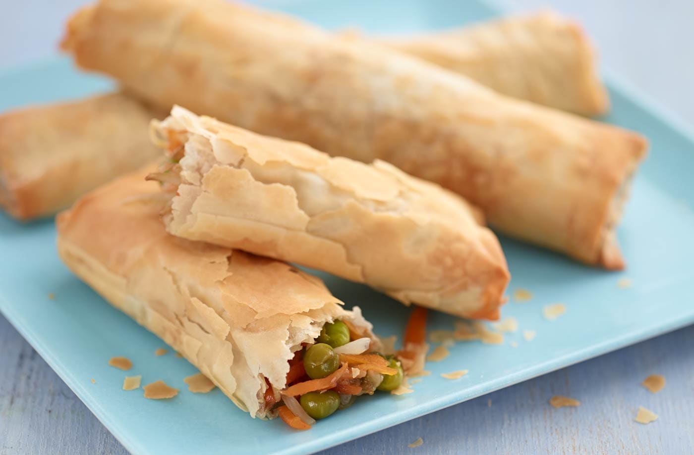 Super veggie spring rolls