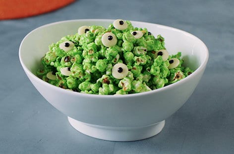 Image of "Slimy Halloween popcorn"