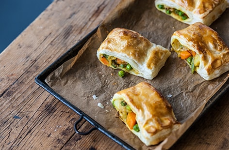 Image of "Alfred Prasad's vegetable puffs"