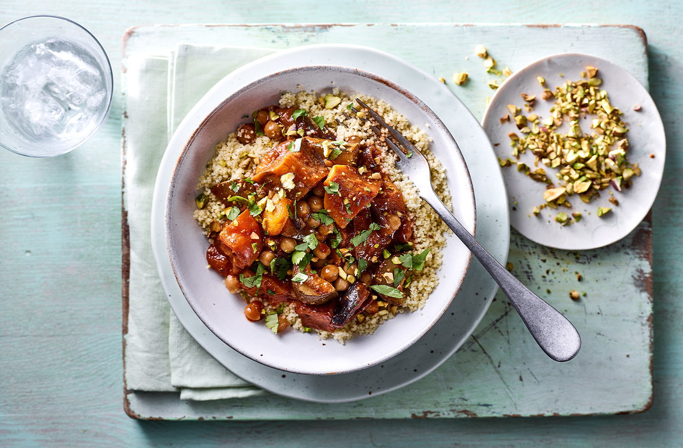 Slow-cooker vegetable tagine