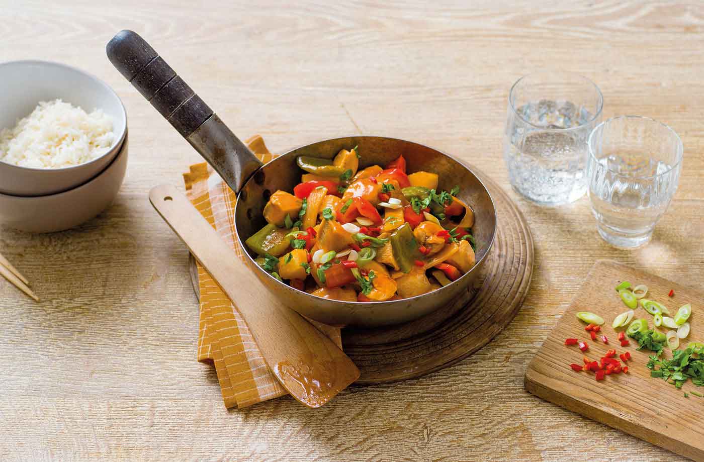 Sweet and sour chicken