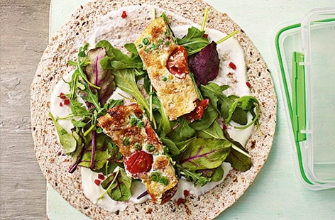 Image of "Frittata wraps"