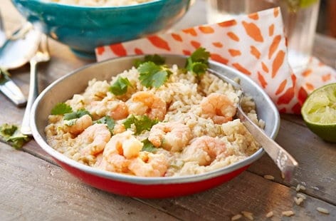 Image of "Creamy prawn curry"