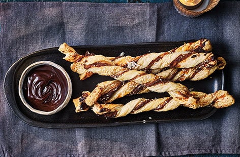 Image of "Tahini and honey straws"