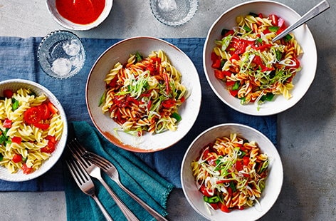 Image of "Spanish pasta salad"