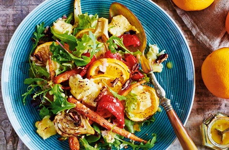 Image of "Orange and root vegetable salad"
