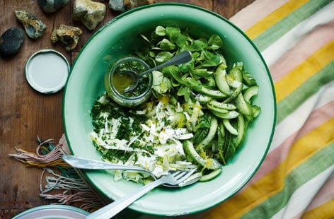 Image of "Cucumber, fennel and parsley salad"