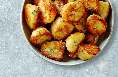 Image of "Crunchy freeze-ahead roast potatoes"