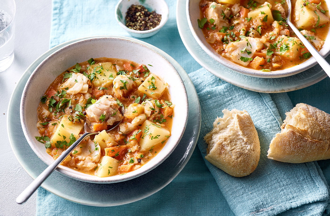 Greek-style fish stew