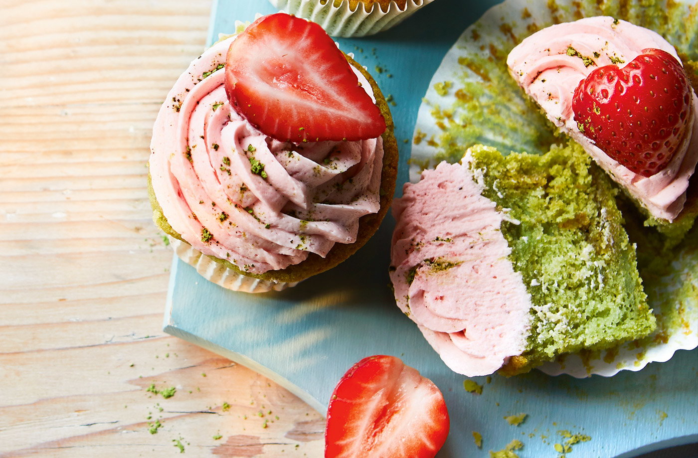 Matcha cupcakes