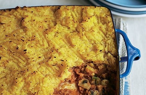 Image of "Lentil and mushroom cottage pie "