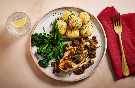 Image of "Quick chicken Marbella"