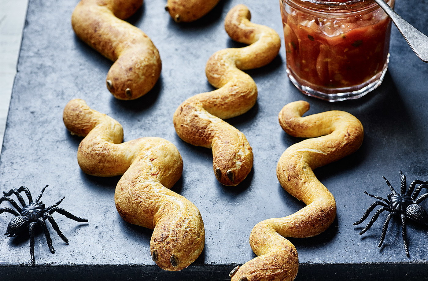 3-ingredient snake dough sticks