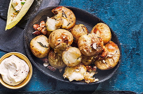 Image of "Nutty new potatoes"
