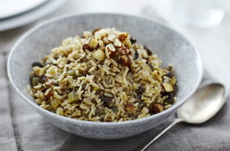 Image of "Brown rice pilaf"