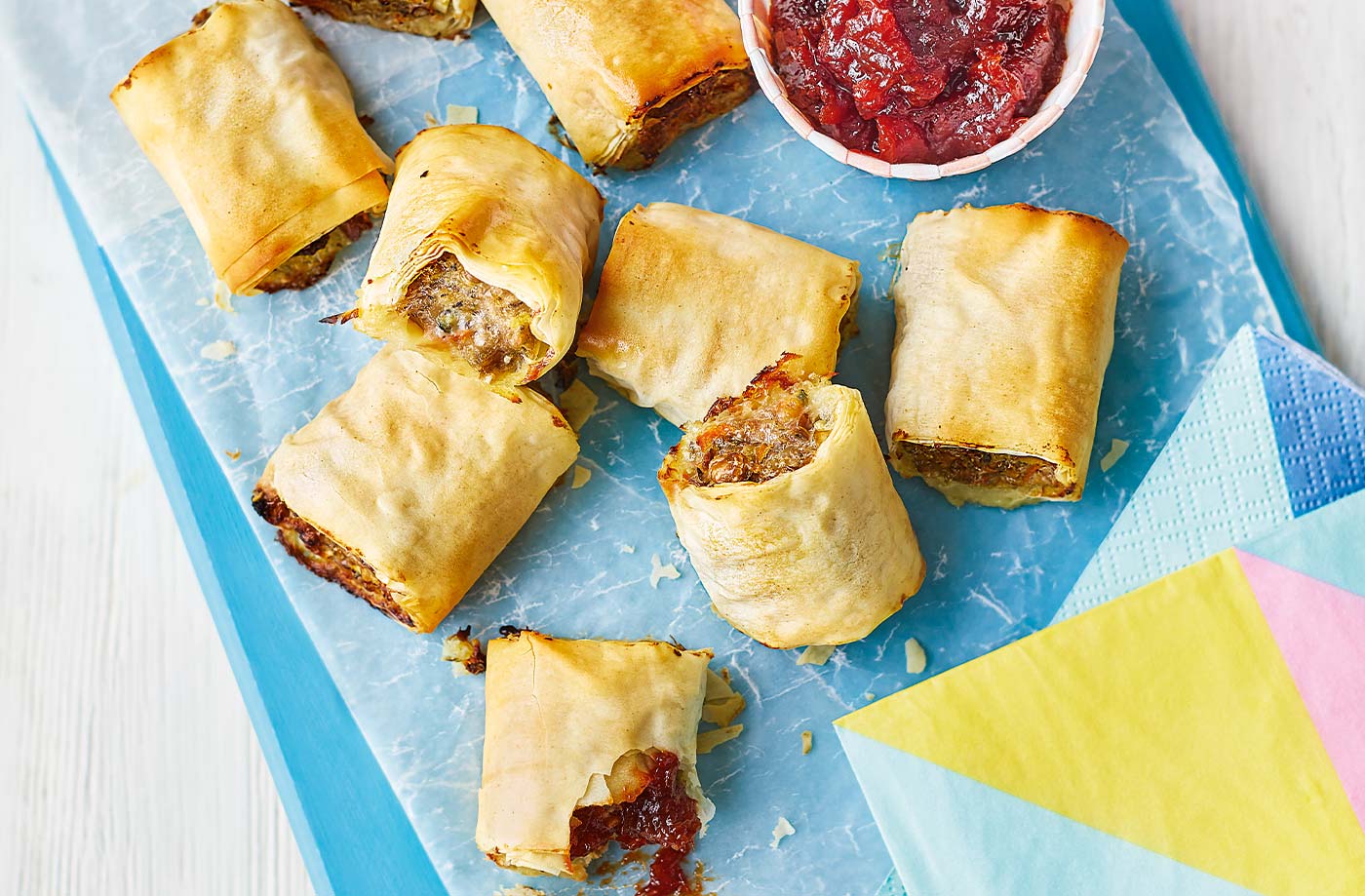 Secret-veg sausage rolls
