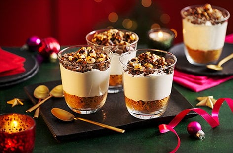 Image of "Praline tiramisu pots"