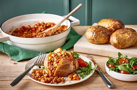 Bean and beef ragu