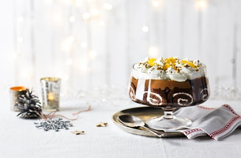 Image of "Chocolate orange trifle"