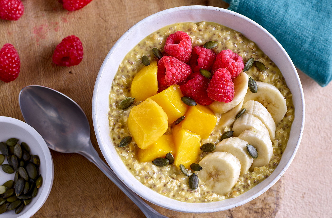 Tropical overnight oats