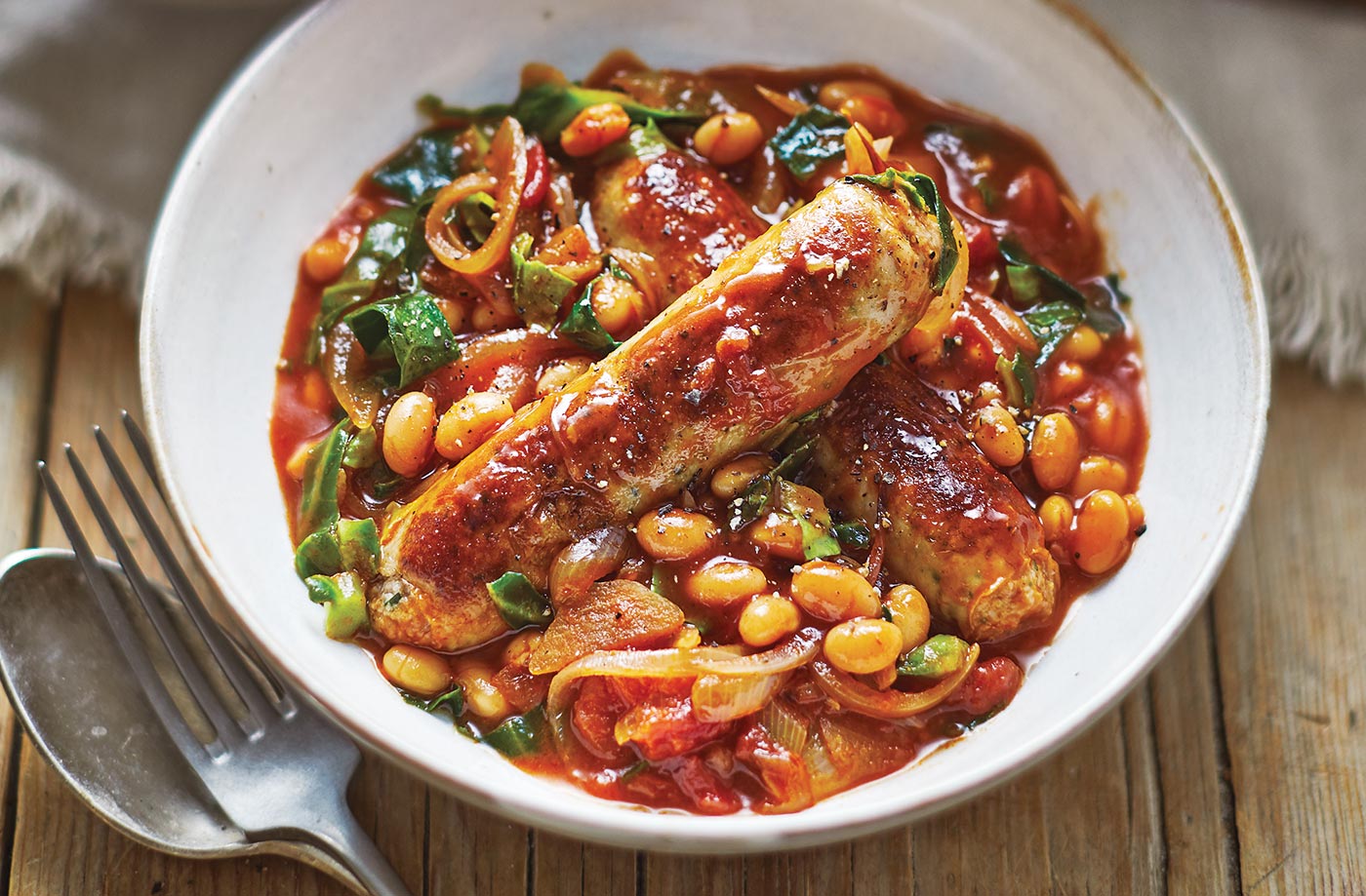 Sausage and bean stew