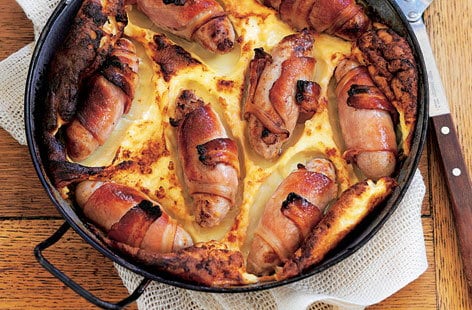 Image of "Bacon toad-in-the-hole"