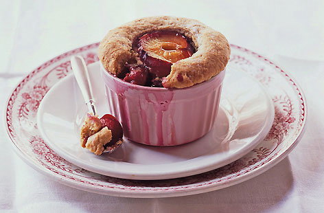 Image of "Baby plum cobblers"