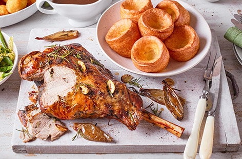 Image of "Sticky glazed slow-roast lamb"