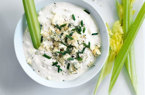 Image of "Blue cheese and chive dip"