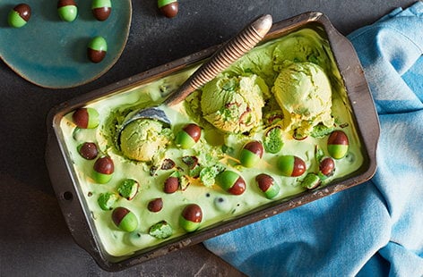 Image of "Mini egg mint ice cream"
