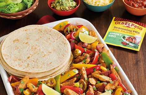 Image of "Kate's 'Friday fiesta' fajita bake"