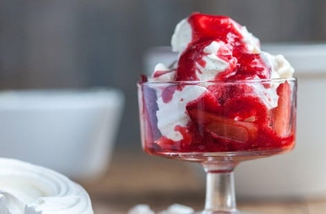 Image of "Matthew Tomkinson's yogurt and vanilla Eton mess"