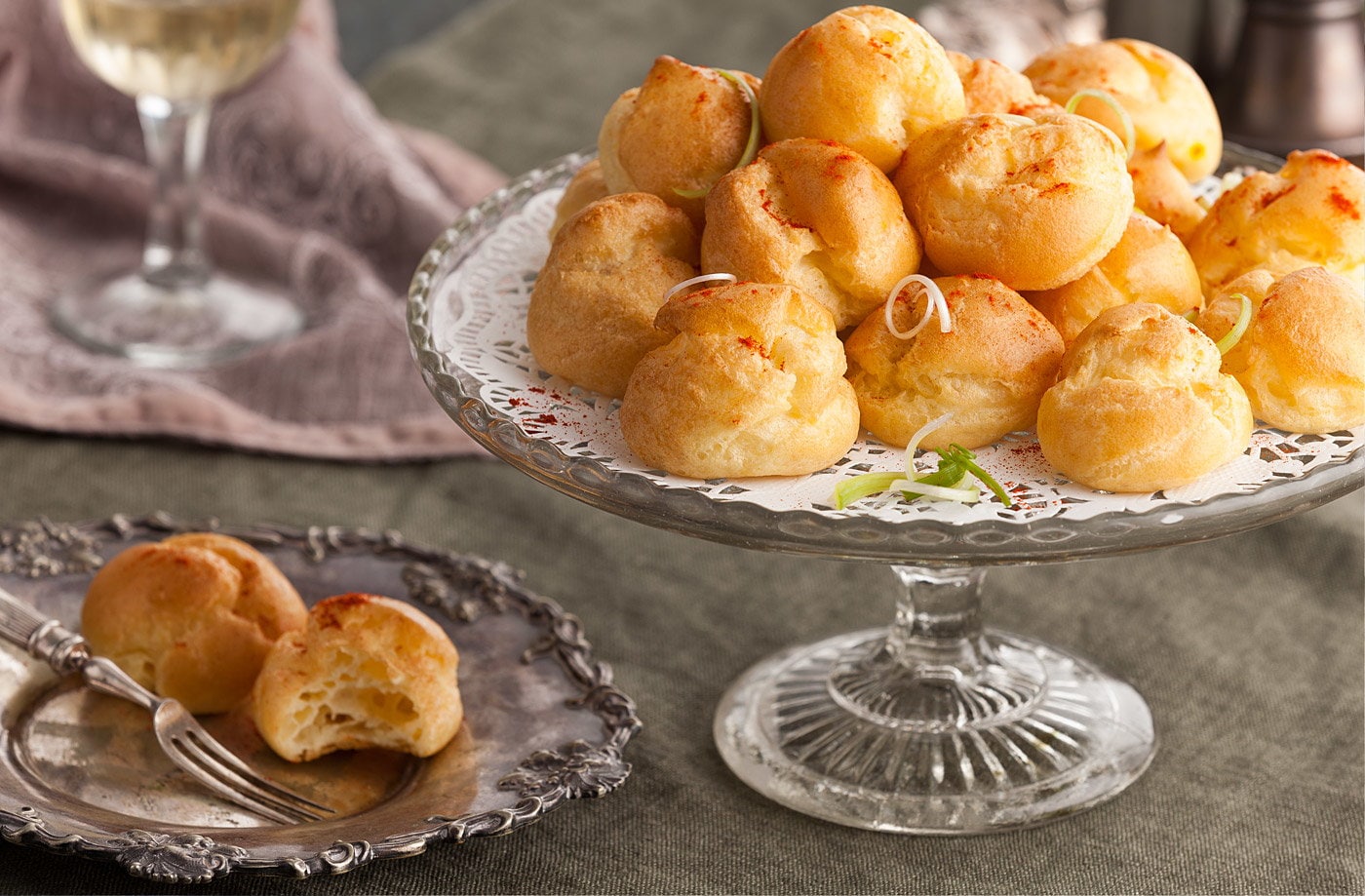 Tesco Finest cheese gougères
