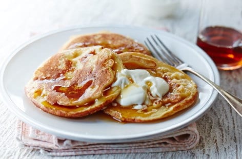 Image of "Banana buttermilk pancakes "