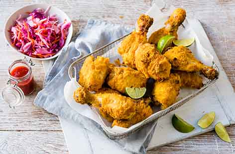 Image of "Healthy Southern fried chicken"